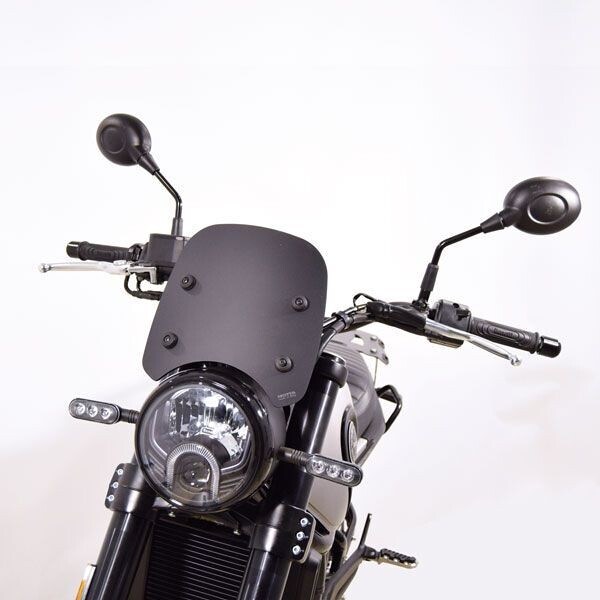 Cupolino Basso Benelli Leoncino 500 Nero Opaco taglia unica