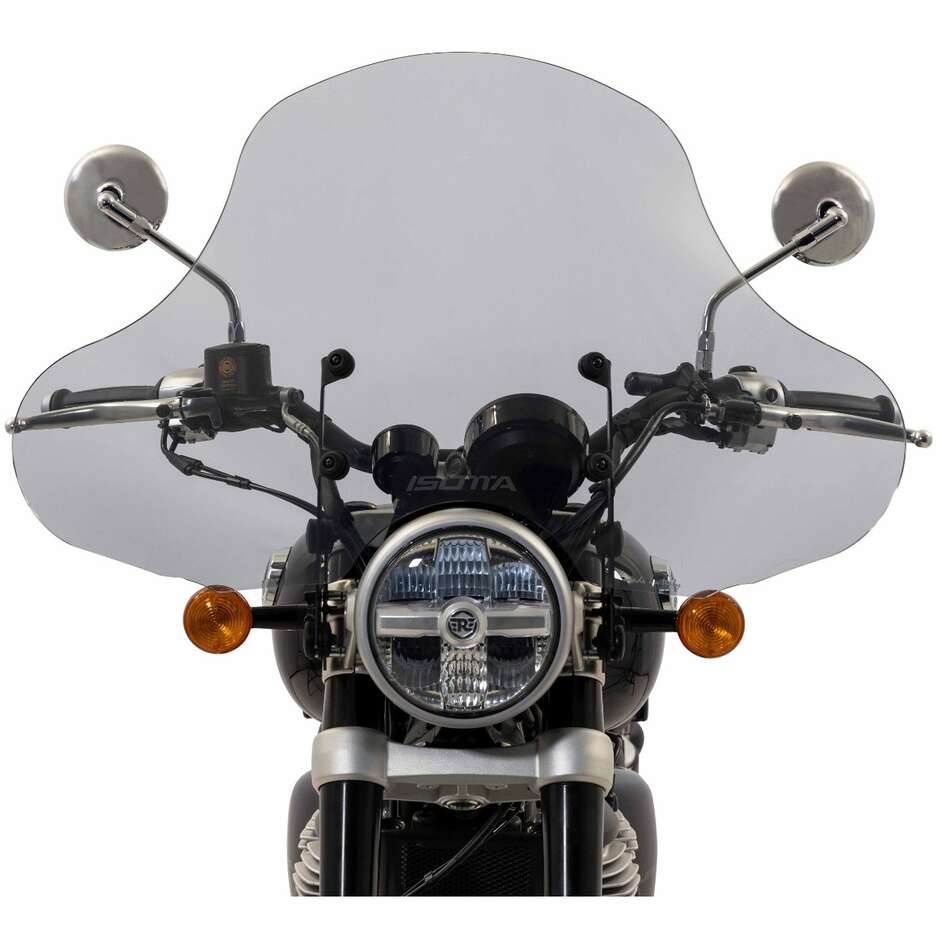 Cupolino Isotta Batwing per ROYAL ENFIELD SUPER METEOR 650 Dal 2023 Fumè Scuro