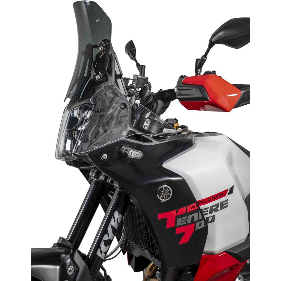 Cupolino Isotta Factory Evo Yamaha Tenerè 700 World Raid dal 2026 Fumè Scuro