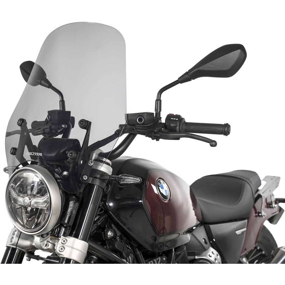 Cupolino Isotta Media Protezione Per BMW R12 Fumè Chiaro