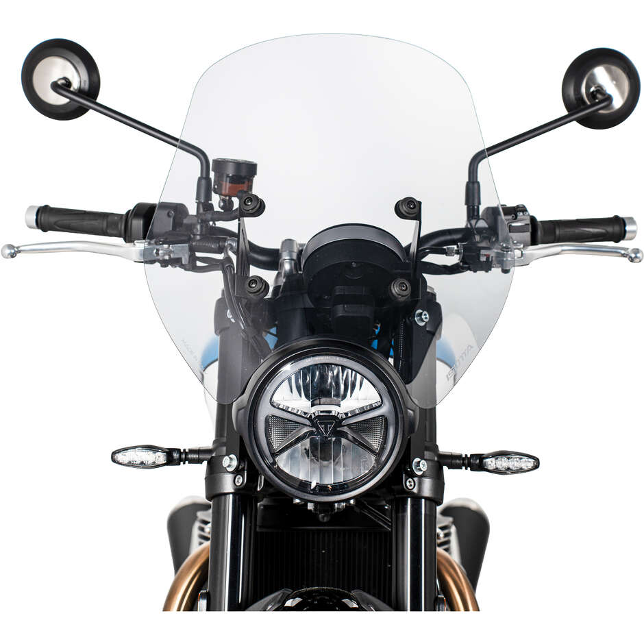 Cupolino Isotta Media Protezione per Triumph Speed Twin 900 dal 2025 Trasparente