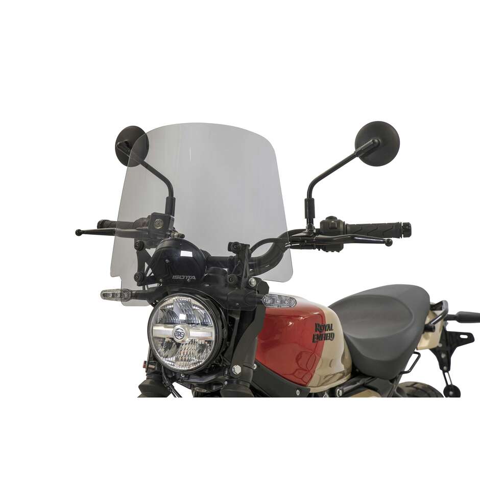 Cupolino Isotta Medio per Royal Enfield Guerrilla 450 Fumè Chiaro