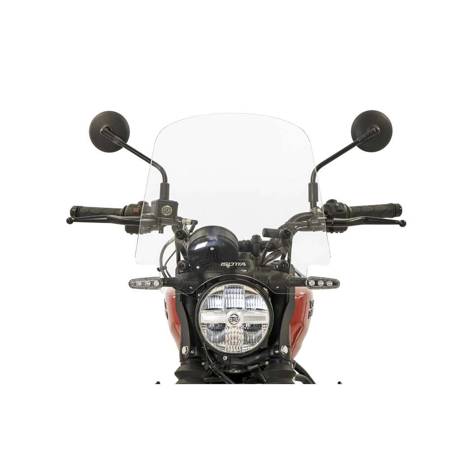Cupolino Isotta Medio per Royal Enfield Guerrilla 450 Trasparente