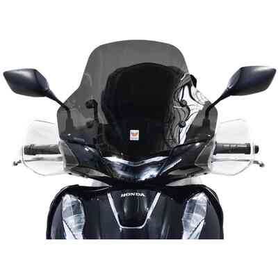 Cupolino Piccolo Per Yamaha XMAX 125/300, Colore Nero Opaco, Altezza 380mm, Larghezza 350mm
