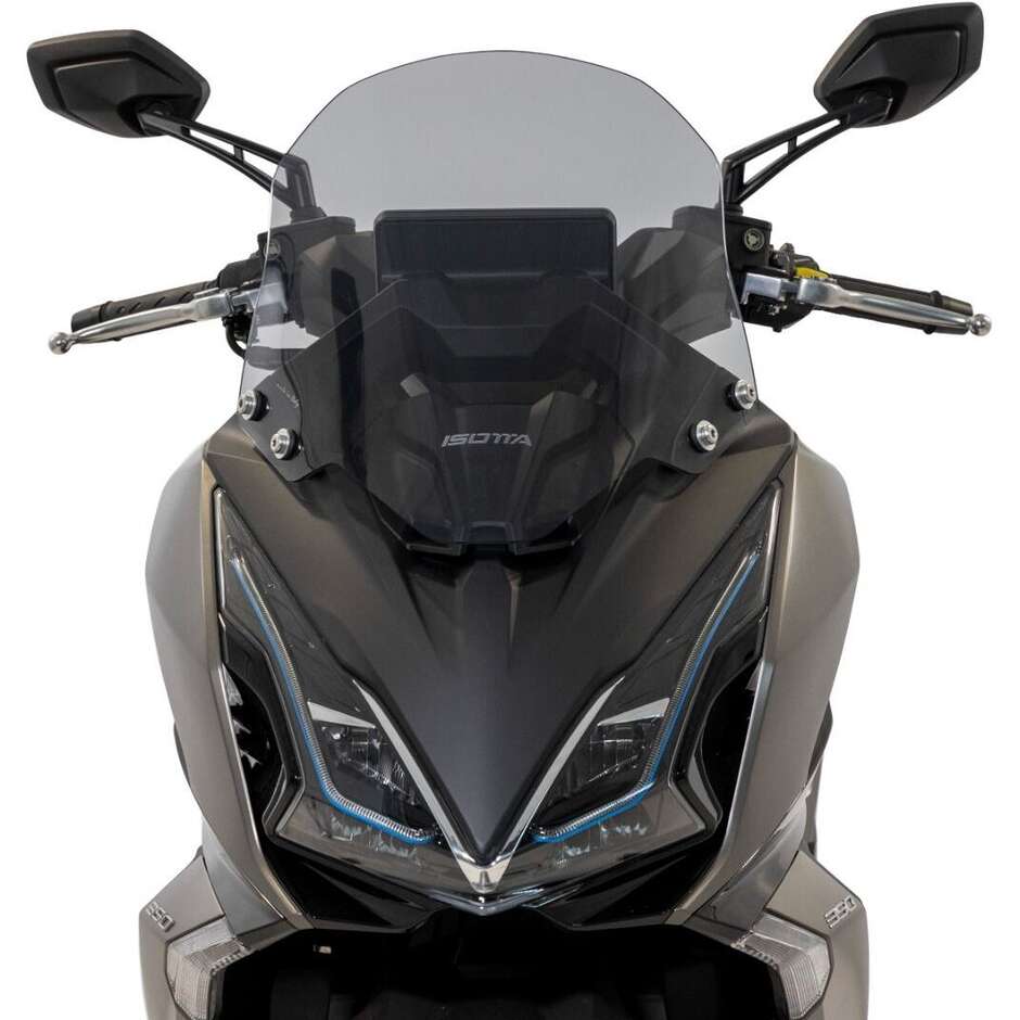 Cupolino Per Kymco Downtown GT 350 2024 Fumè Chiaro taglia unic