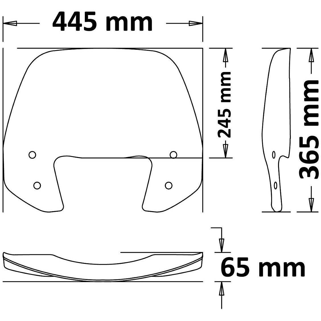 Cupolino Per Piaggio Medley 125-150cc Dal 2020 - Paravento Fumè Con Aste - Foto 13