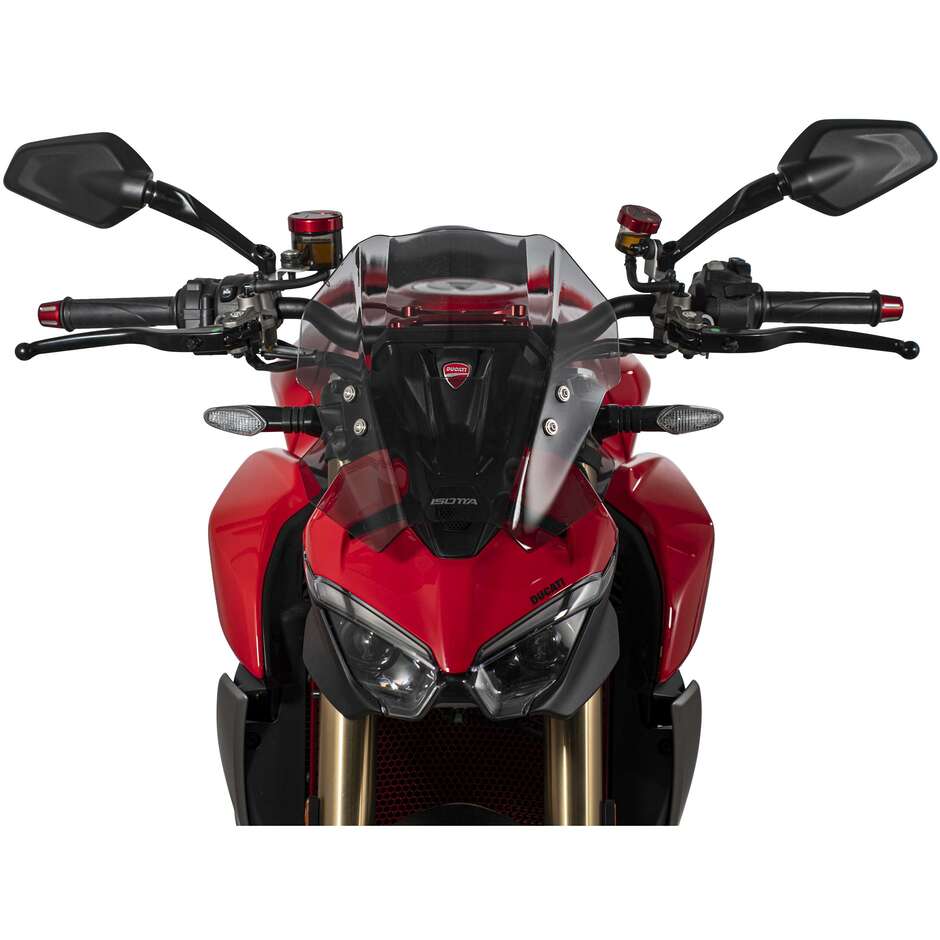 Cupolino Isotta Racing Sport per Ducati Streetfighter V2 Fumè Chiaro