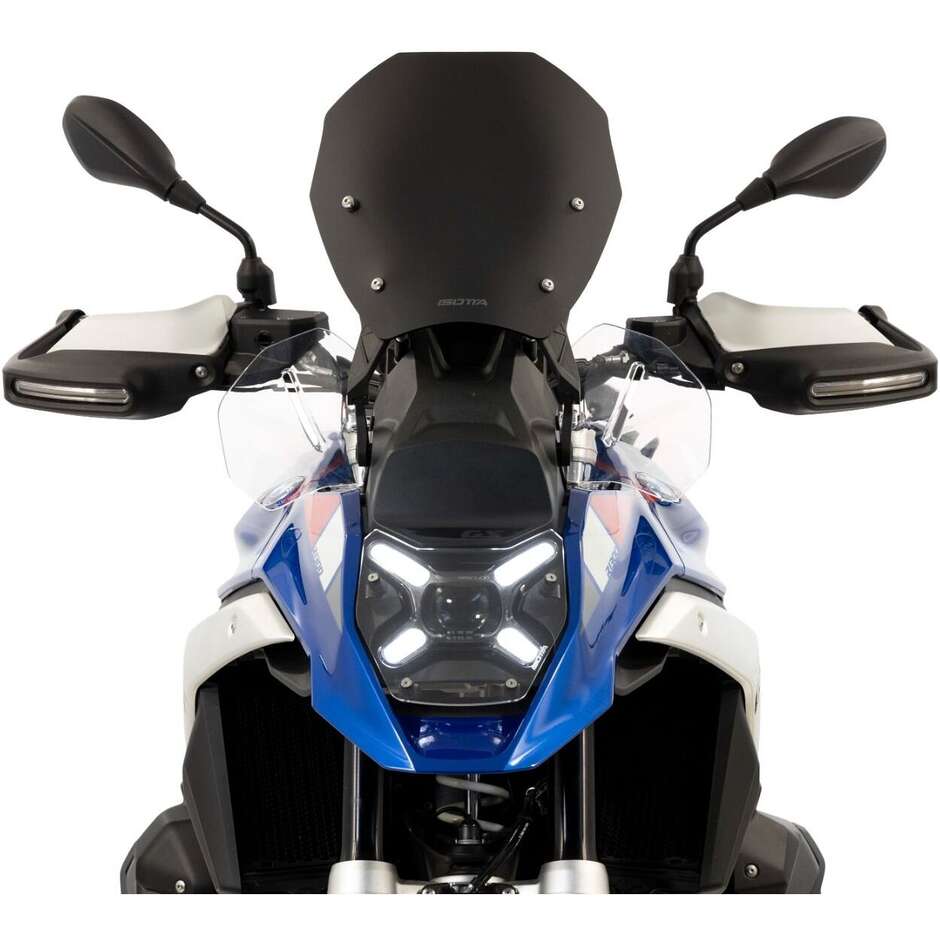Cupolino Isotta Rally Per BMW R 1300 GS Dal 2024 Con Radar Nero Opaco