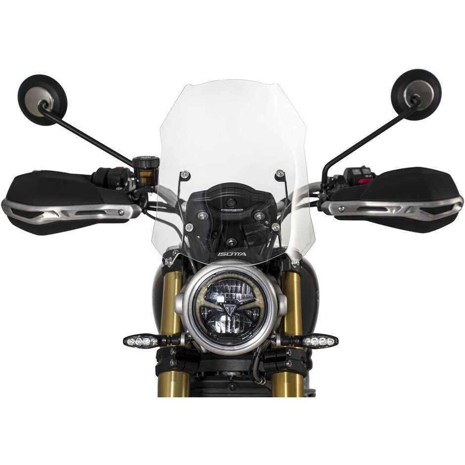 Cupolino Isotta Rally Plus Per TRIUMPH Scrambler 1200 X/XE (2024-25) Trasparente