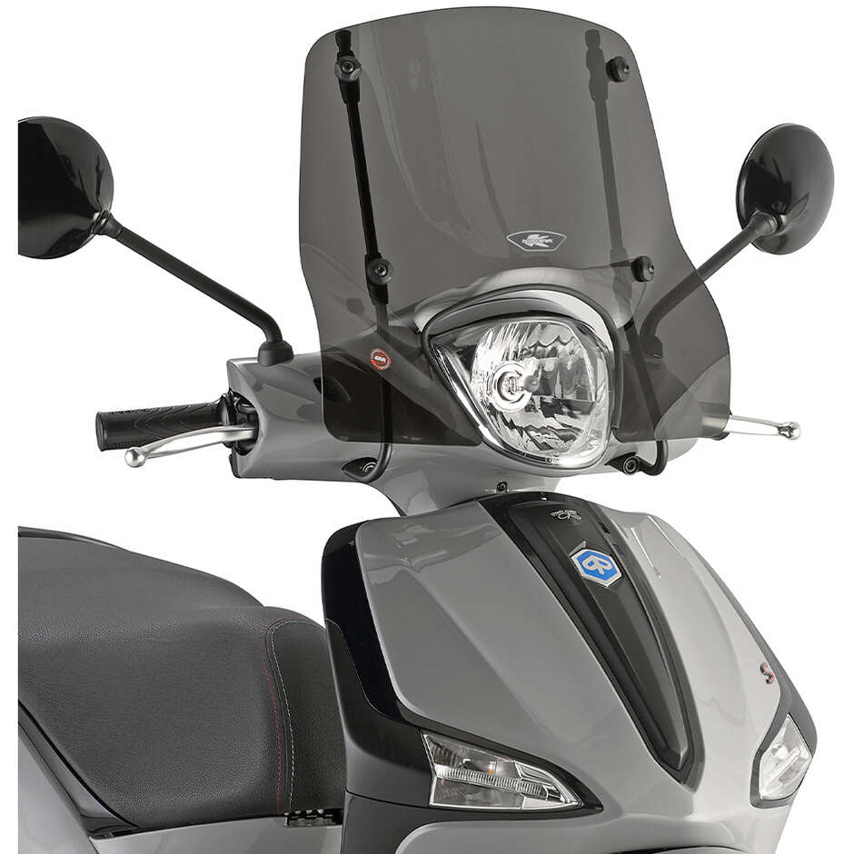 Cupolino Kappa 107SK Fumé Per PIAGGIO Liberty 50 - 125 - 150 (02-24); Liberty 200 (02-08); SUZUKI Address 110 (15-21); ASKOLL ES1-ES2-ES3 (19-25)