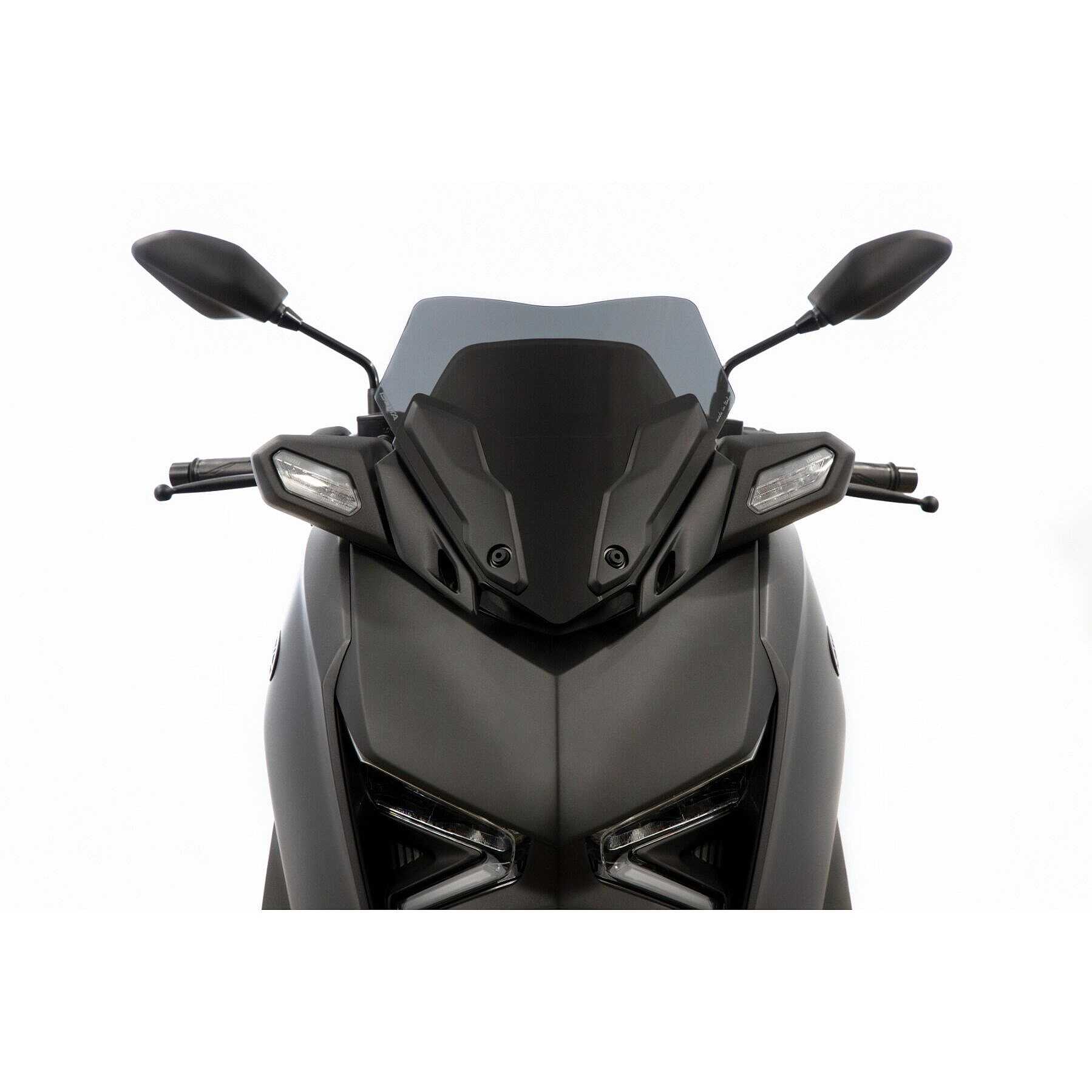 Cupolino Piccolo Per Yamaha XMAX 125/300, Colore Nero Opaco, Altezza 380mm, Larghezza 350mm