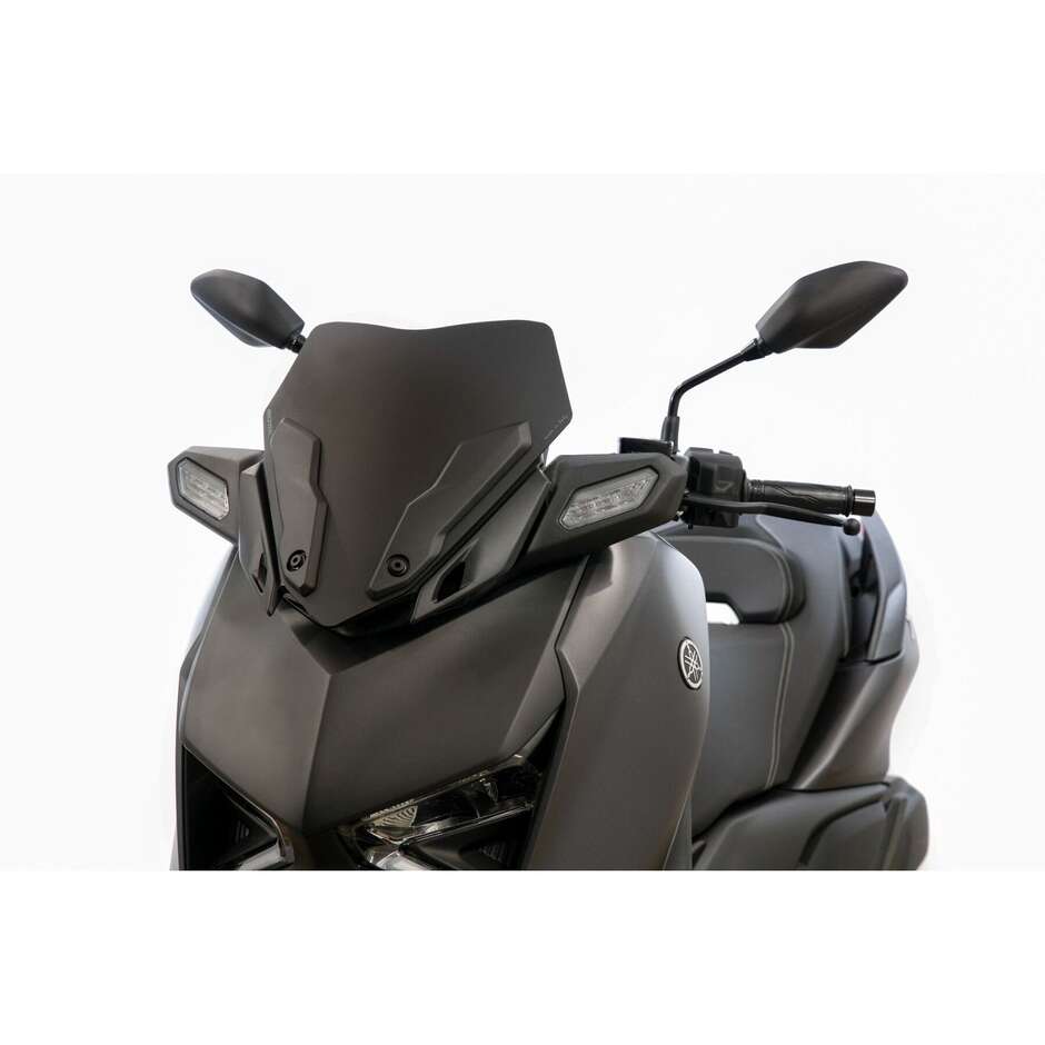 Cupolino Piccolo Isotta per Yamaha XMAX 125 / 300 TECH MAX 2021> Nero Opaco