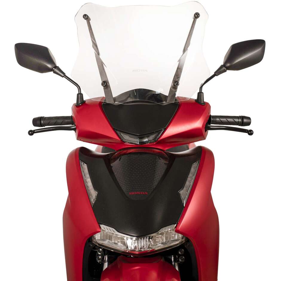 Cupolino Scooter Isotta City Sport Per HONDA SH 125i / 350i  Dal 2025 Trasparente