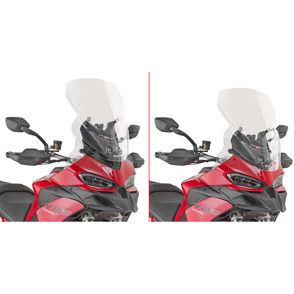 Cupolino Specifico Trasparente Givi D7416ST Per DUCATI Multistrada V2 (25 > 26) / Multistrada V2 S (25 > 26)
