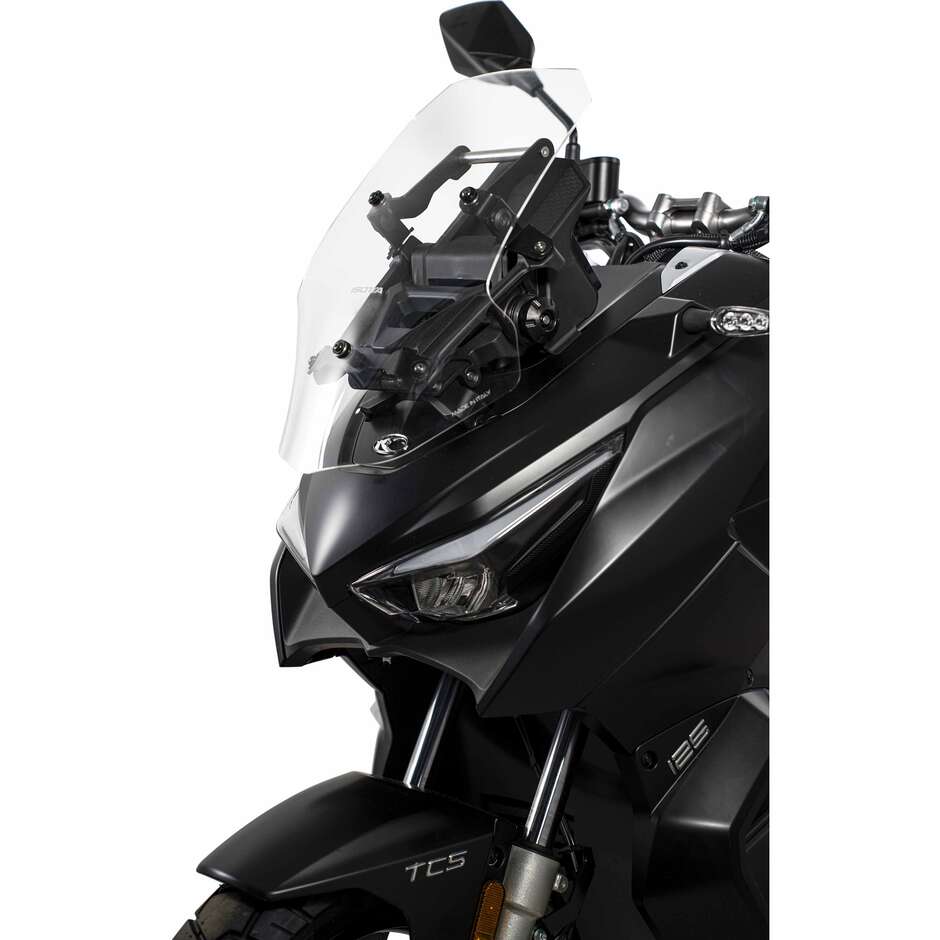 Cupolino Sport Isotta per KYMCO DINK 125 dal 2025 Trasparente