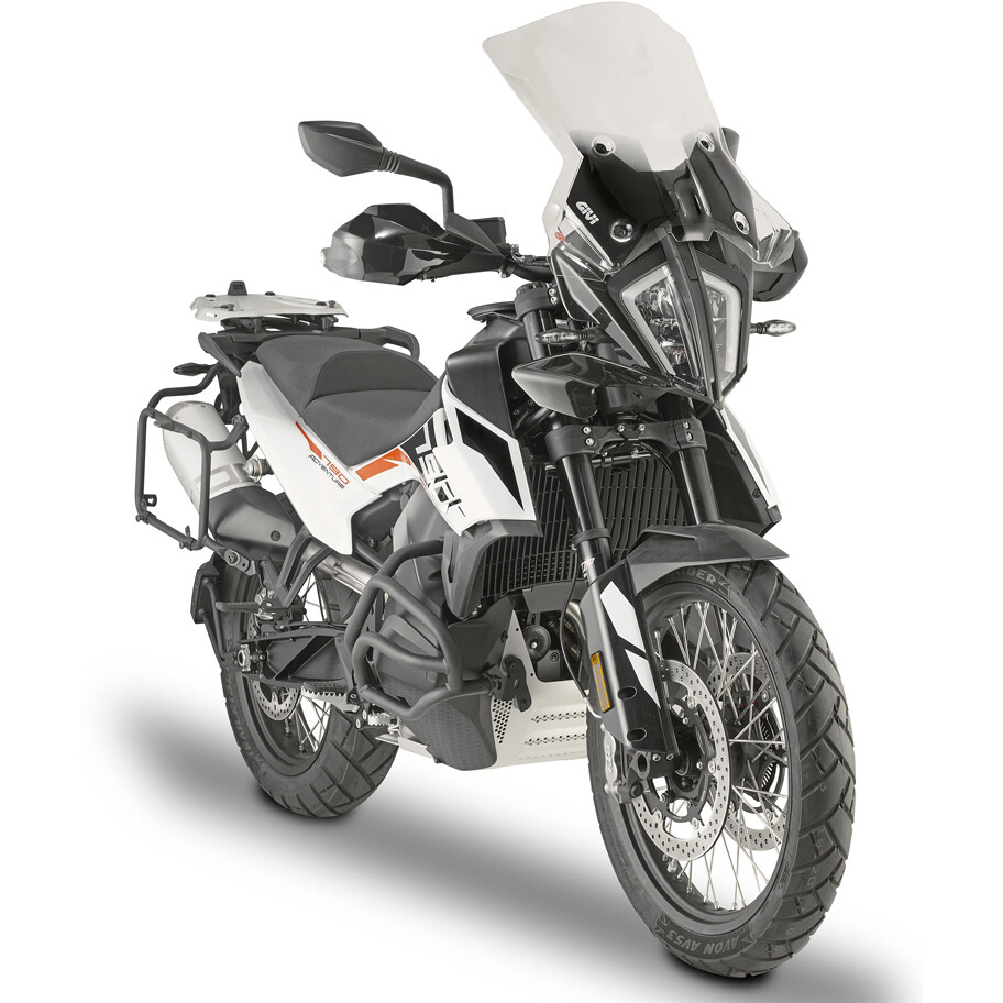 Cupolino trasparente Givi 7710DT Per KTM 390 Adventure (20 > 24); 790 Adventure / R (19 > 20); 890 Adventure (21 > 22) 