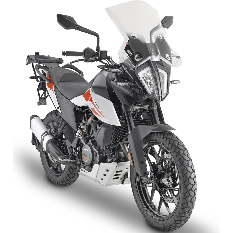 Cupolino trasparente Givi 7710DT Per KTM 390 Adventure (20 > 24); 790 Adventure / R (19 > 20); 890 Adventure (21 > 22) 