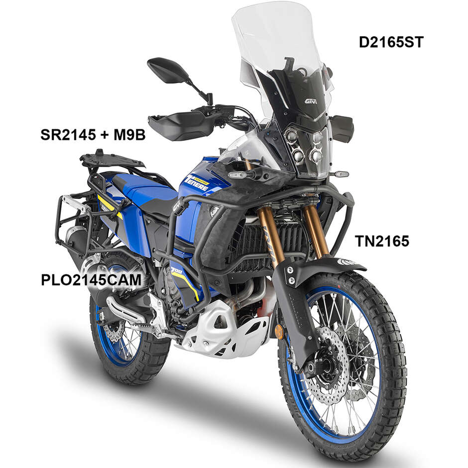 Cupolino trasparente Givi D2165ST Per YAMAHA Ténéré 700 World Raid (22 > 24)