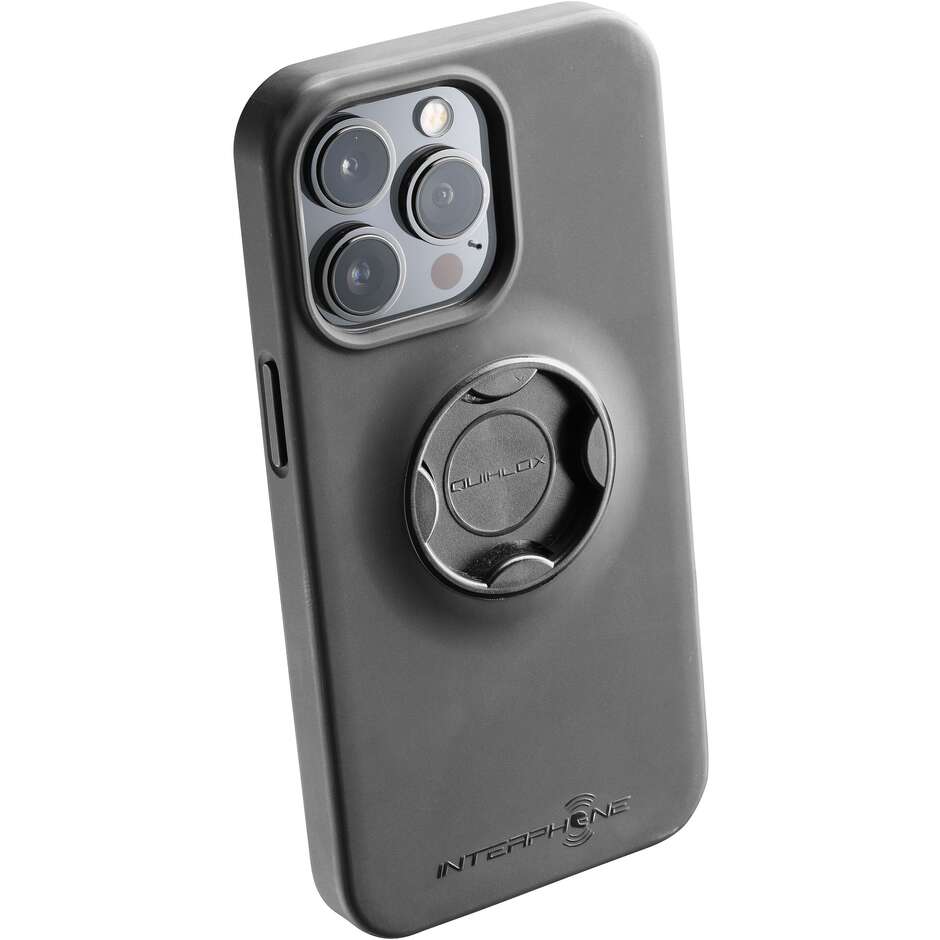 Custodia Cellularline Interphone Quiklox per Iphone 13 Pro Nero	