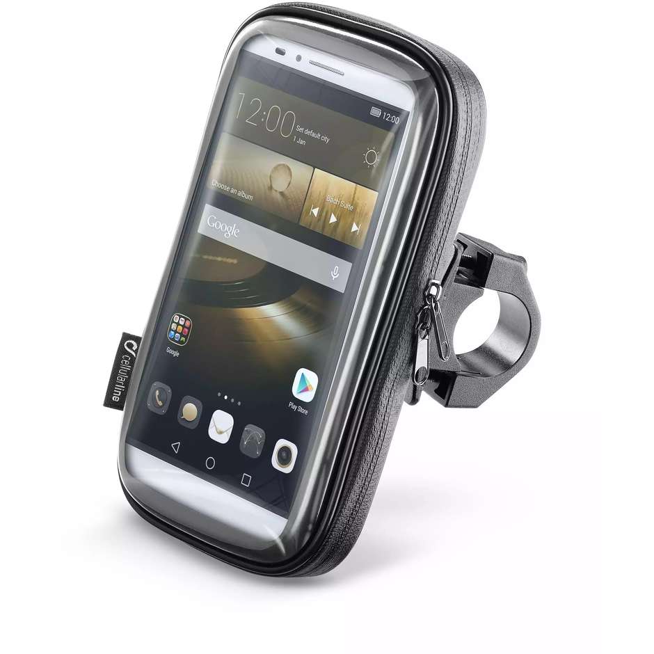  Custodia Moto Porta Smartphone Cellularline Impermeabile Fino a 6,5" Display