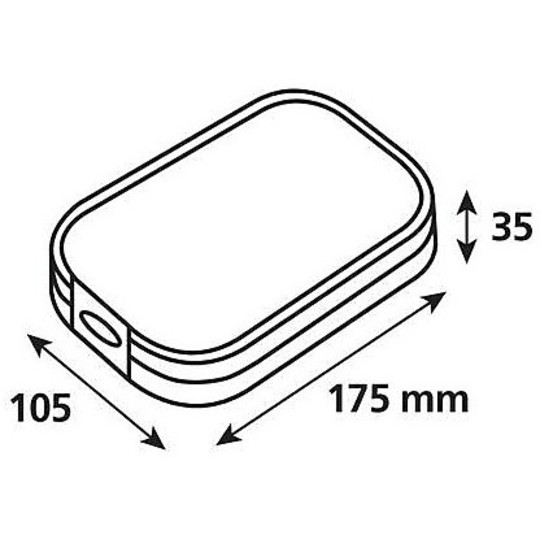 Custodia Moto Porta Smartphone Lampa Universale Fino a 6" Display