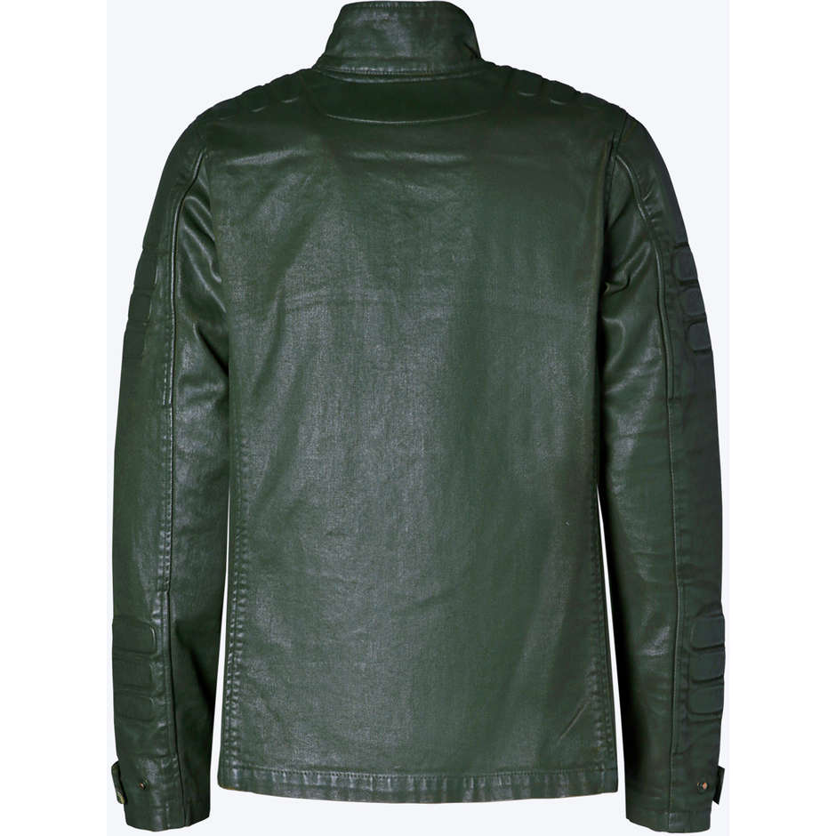 Custom Fabric Motorcycle Jacket PMJ Promo Jeans DISTRICT Black
