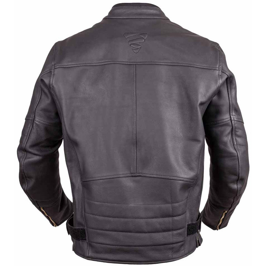 Custom Gms PANTHER Black Leather Motorcycle Jacket