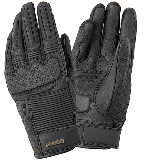 Custom Leather Gloves Tucano Urbano 9975HM MARQUIS Black