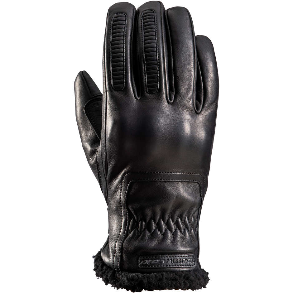 Custom Leather Waterproof Gloves Ixon PRO CUSTOM Black