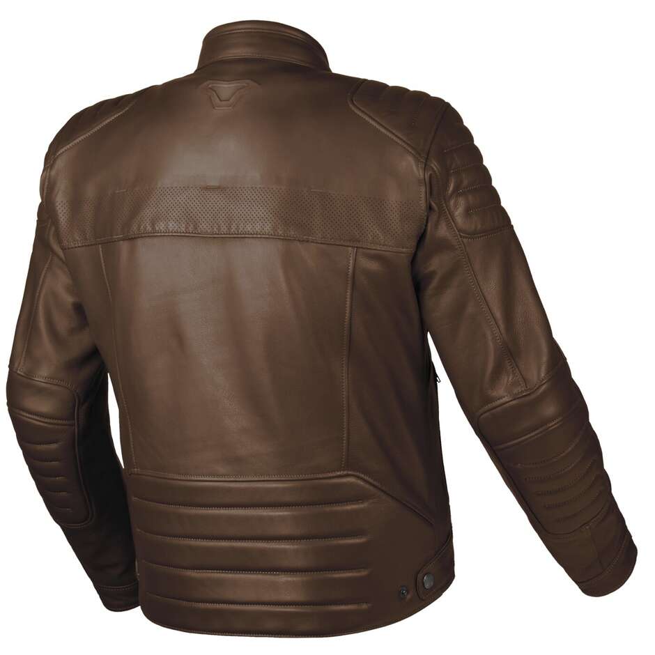 Custom Macna Lance 2.0 Brown Motorcycle Jacket