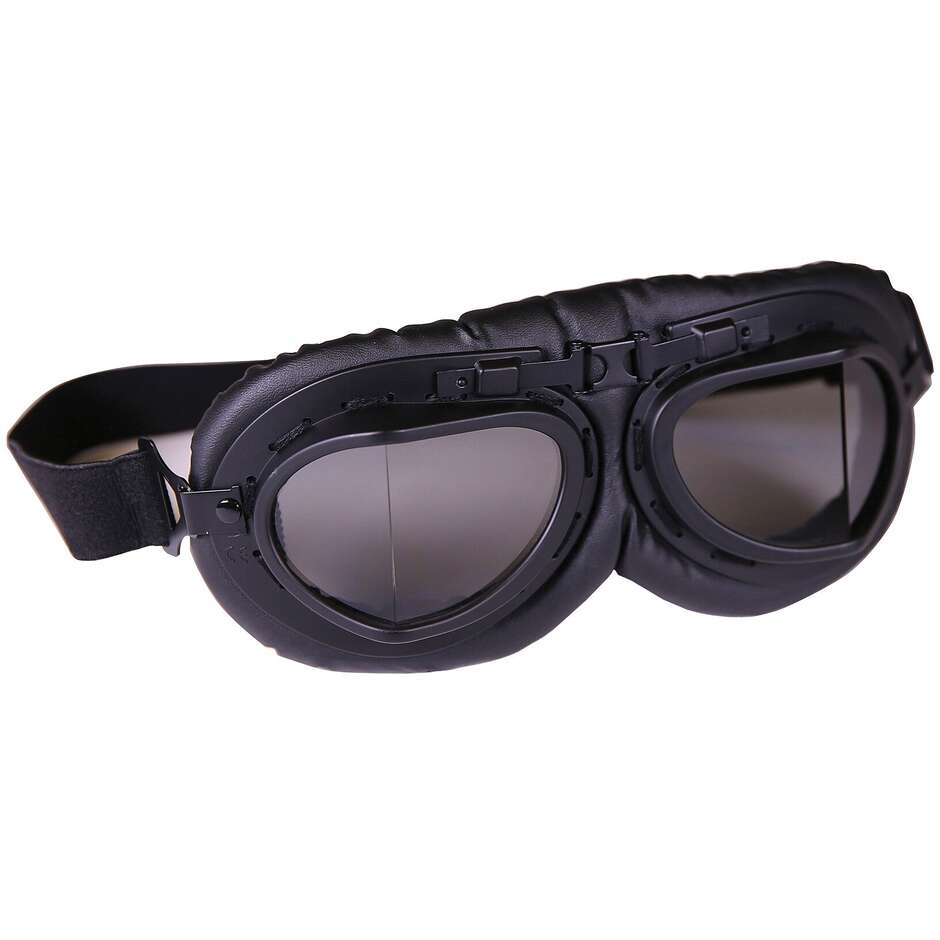 Custom Motorcycle Goggles Retò Stormer T08 Black Black
