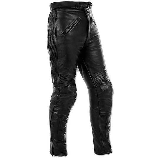 Ixon HAWK Pant Leather Motorcycle Pants Black For Sale Online   Outletmotoeu