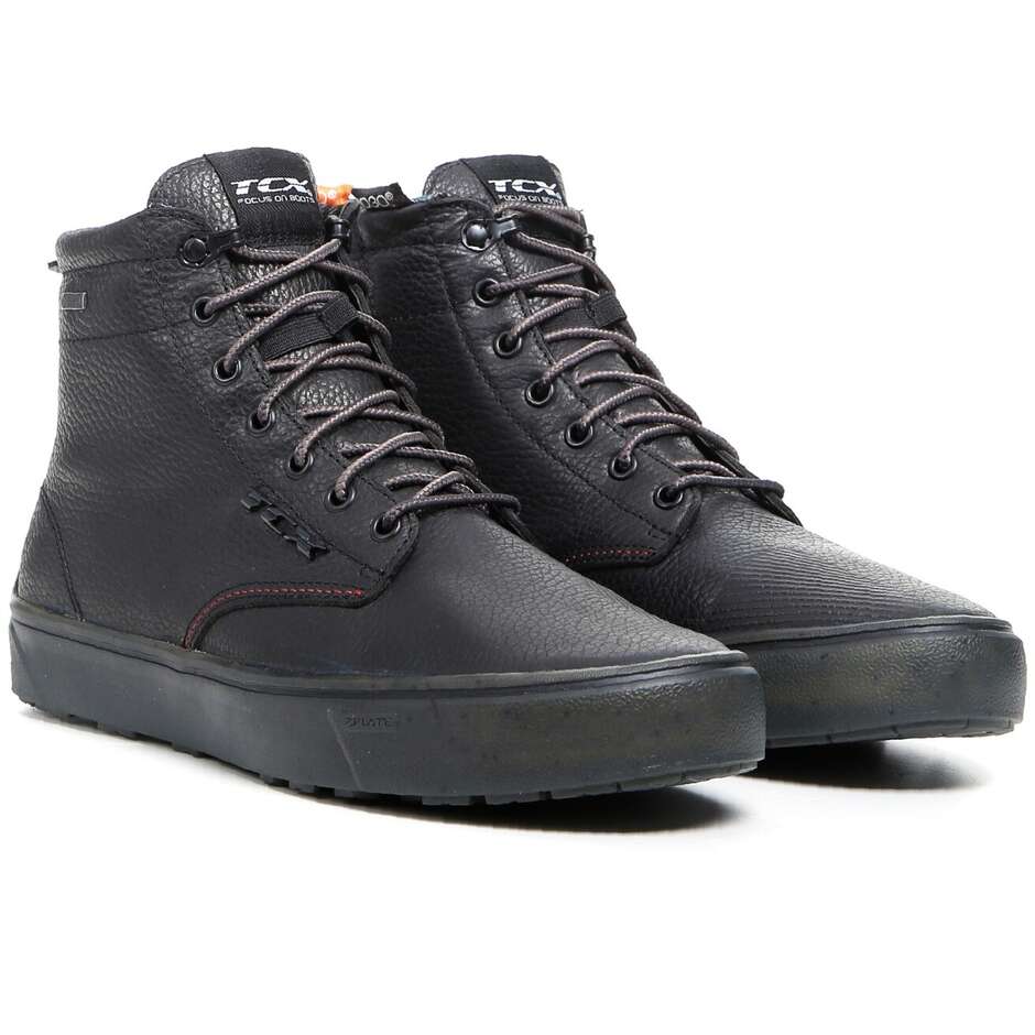 Custom Motorcycle Shoes in Gore-Tex Tcx 7305g DARTWOOD GTX Black