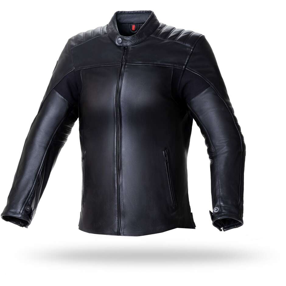 Custom Seventy SD-JL3 Women's Motorcycle Jacket Black