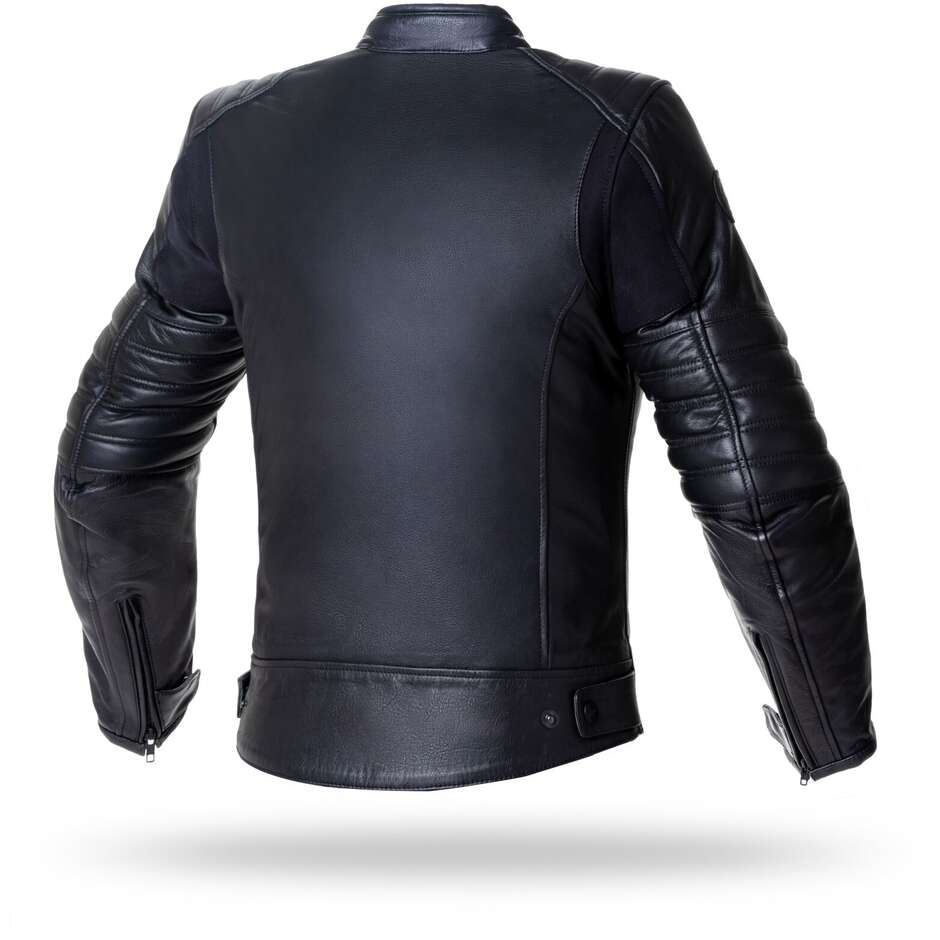 Custom Seventy SD-JL3 Women's Motorcycle Jacket Black