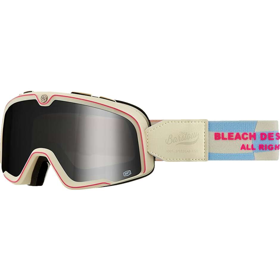 Custom Vintage Glasses Mask 100% BARSTOW BLEACH Mirror Lens