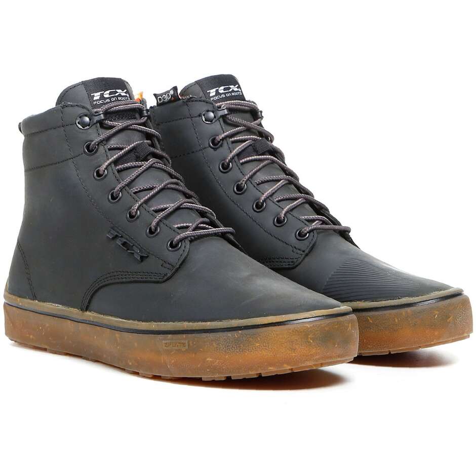 Custom Waterproof Motorcycle Shoes Tcx 7306w DARTWOOD WP Black