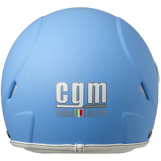 Cycle Jet Helmet CGM 206S Varadero Smile Blue Light