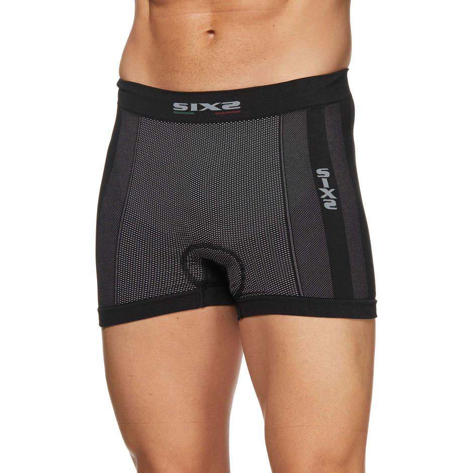 Cycling Boxer With Agile Pad Sixs All Black
