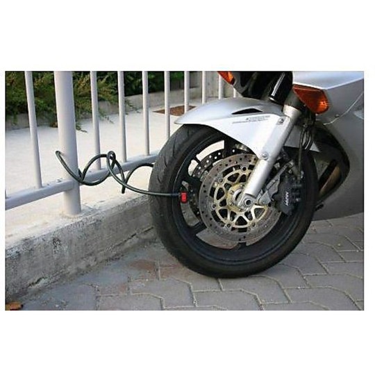 Câble antivol pour moto modèle club avec broche 12 mm