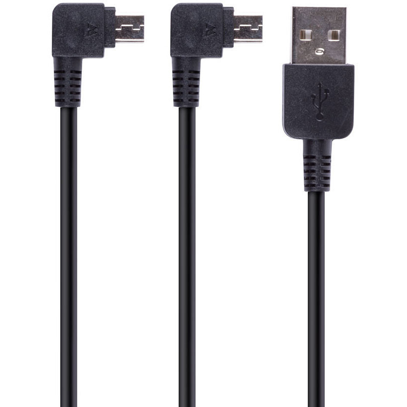 Câble de recharge Midland double micro USB