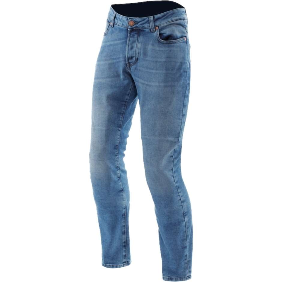 Dainese 5-POCKET DENIM REGULAR TAPERED Motorcycle Jeans Light Blue