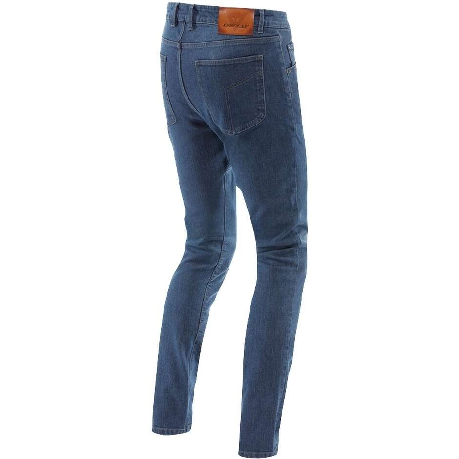 Dainese 5-POCKET DENIM SLIM Tiefblaue Motorradjeans