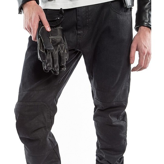 Dainese 72 POMICE 72 Pantalon moto en denim noir