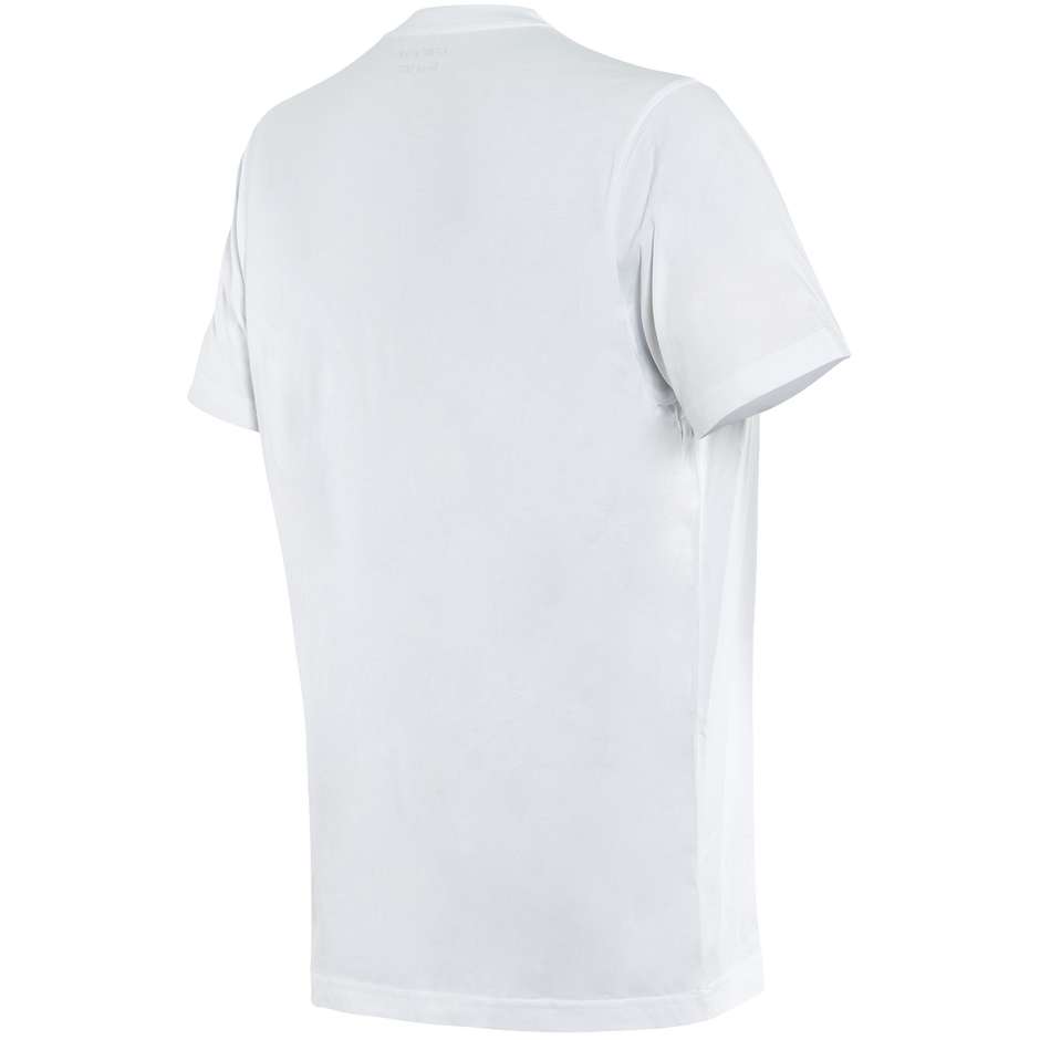 Dainese ADVENTURE LONG T-SHIRT Short Sleeve Jersey White Black