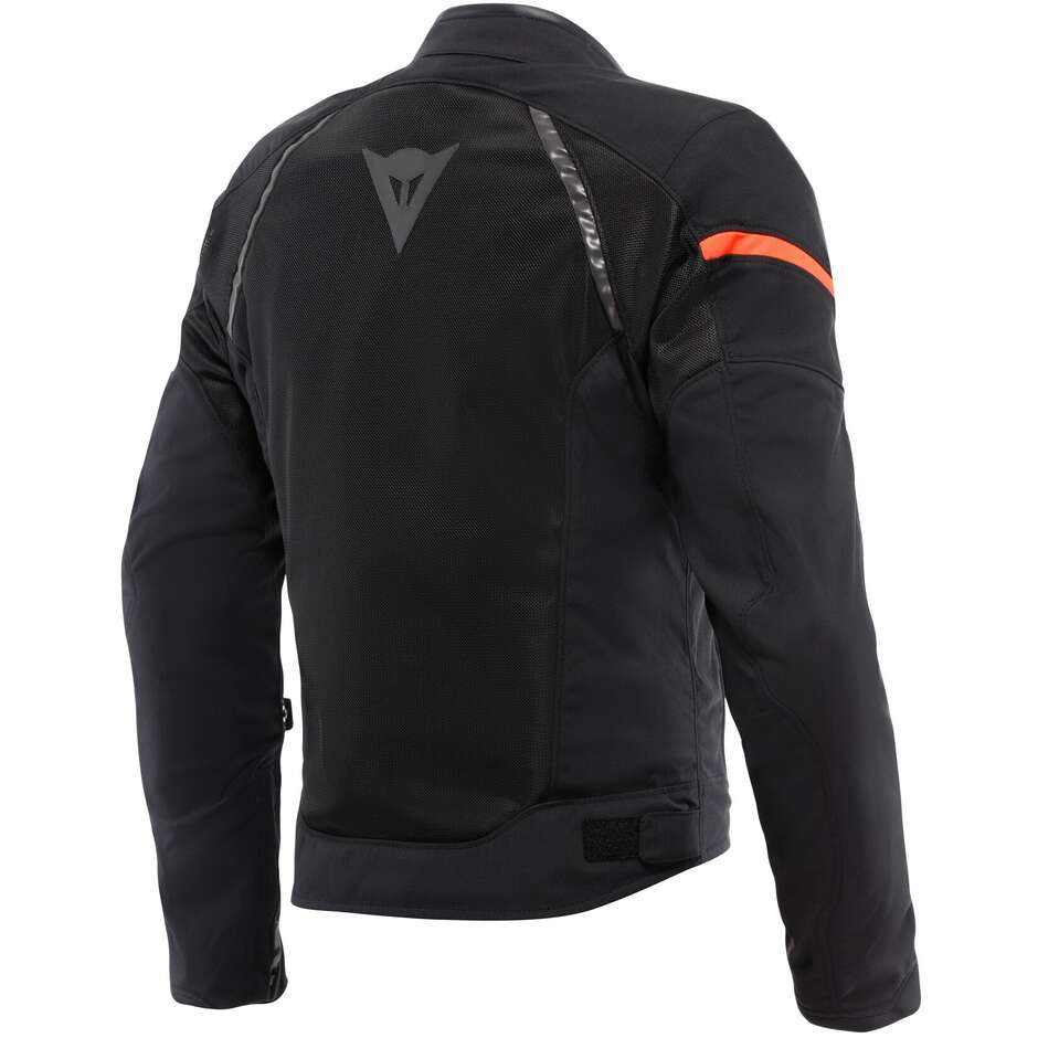 Dainese AIR FRAME 3 Motorradjacke Schwarz Rot Fluo
