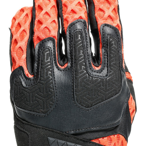 Dainese AIR-MAZE Summer Motorcycle Gloves Black Flame Orange