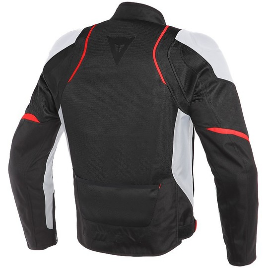 Dainese Aircraft Motorcycle Jacket AIR MASTER TEX Black White Red