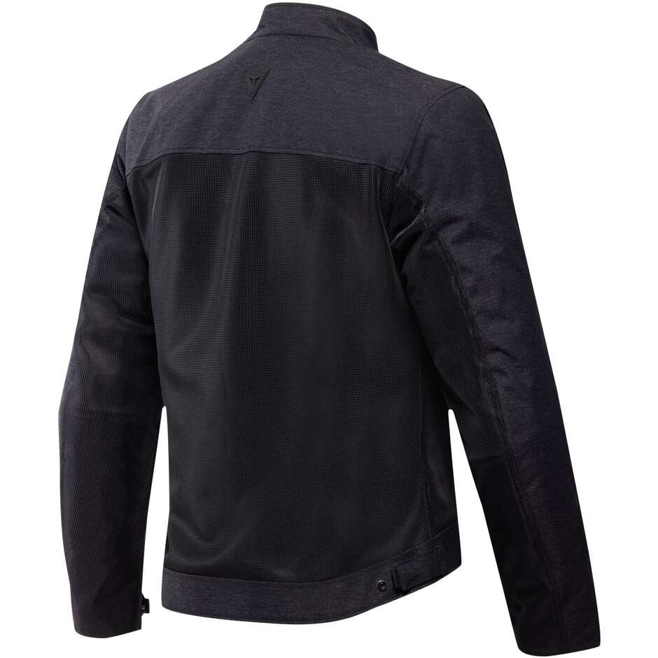 Dainese ALFAMA AIR Motorradjacke Dunkelgrau Schwarz