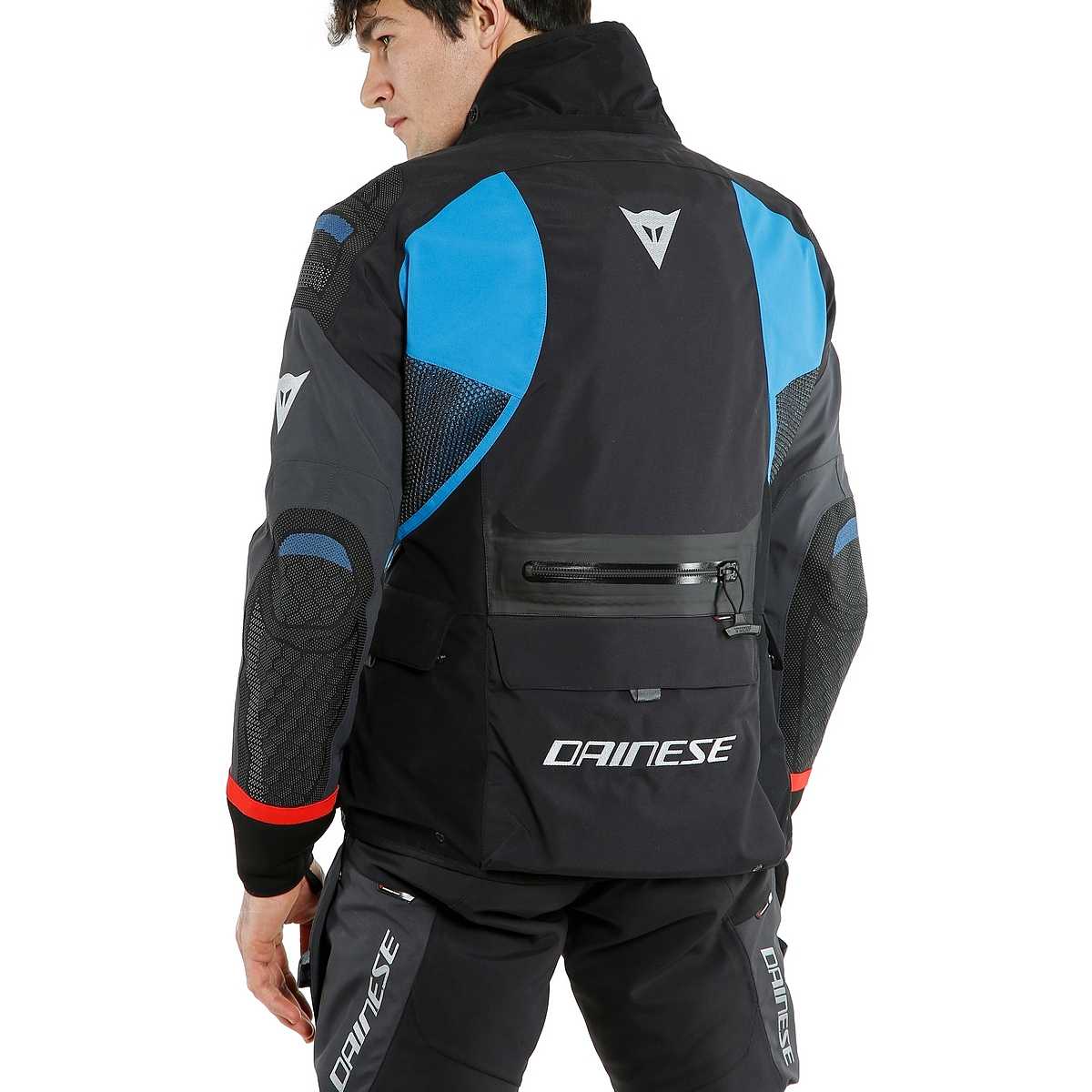 Dainese ANTARTICA GORE TEX Gore Tex Fabric Motorcycle Jacket Black Blue For Sale Online Outletmoto.eu